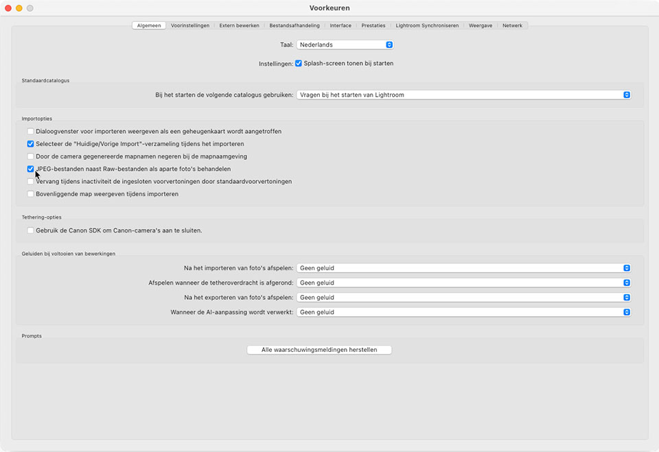 Nando LRC preferences Nando LRC preferences