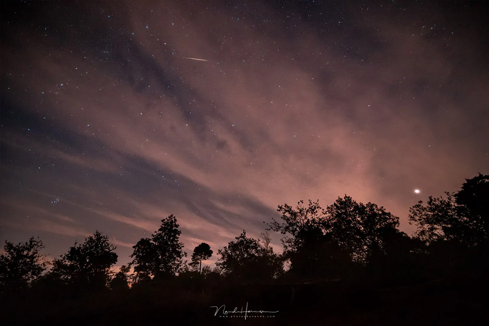 Nando Perseids 2021 clouds