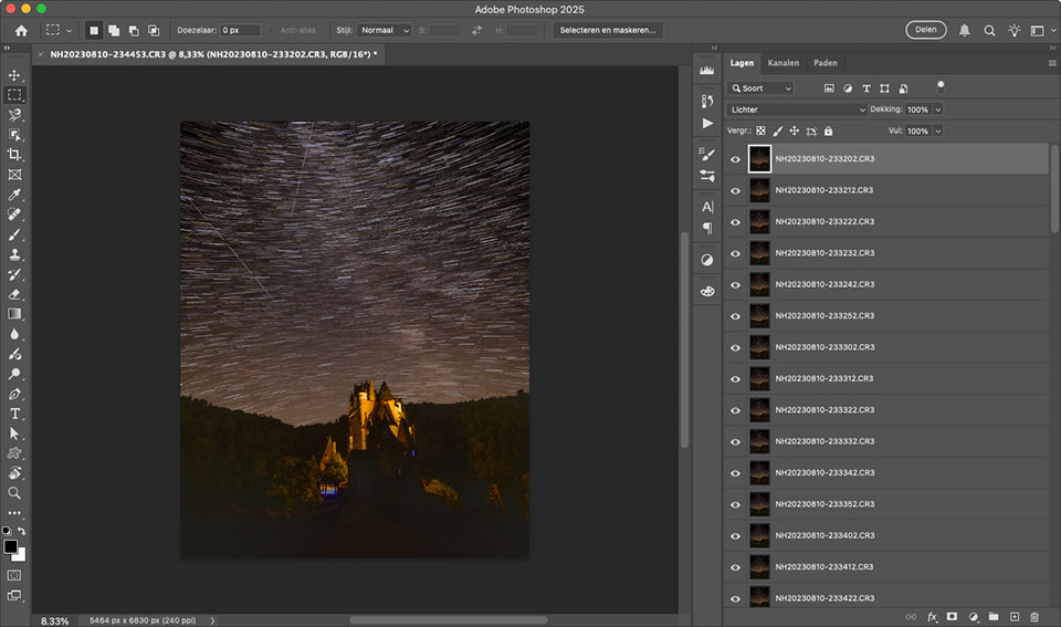 Nando Photoshop star trails Nando Photoshop star trails