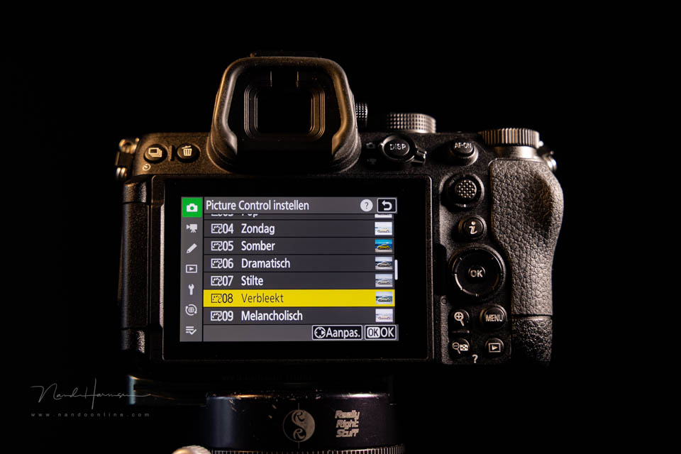 Nando picture control Nikon Nando picture control Nikon