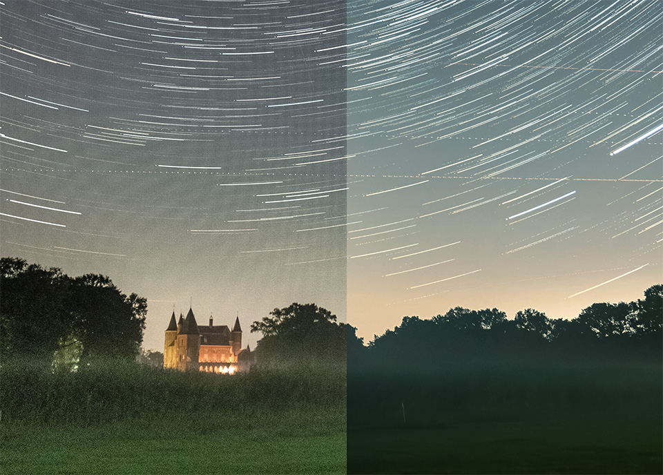 Nando pureRAW4 star trails