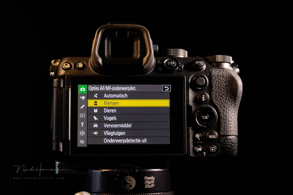 Nando review Z5II menu 2
