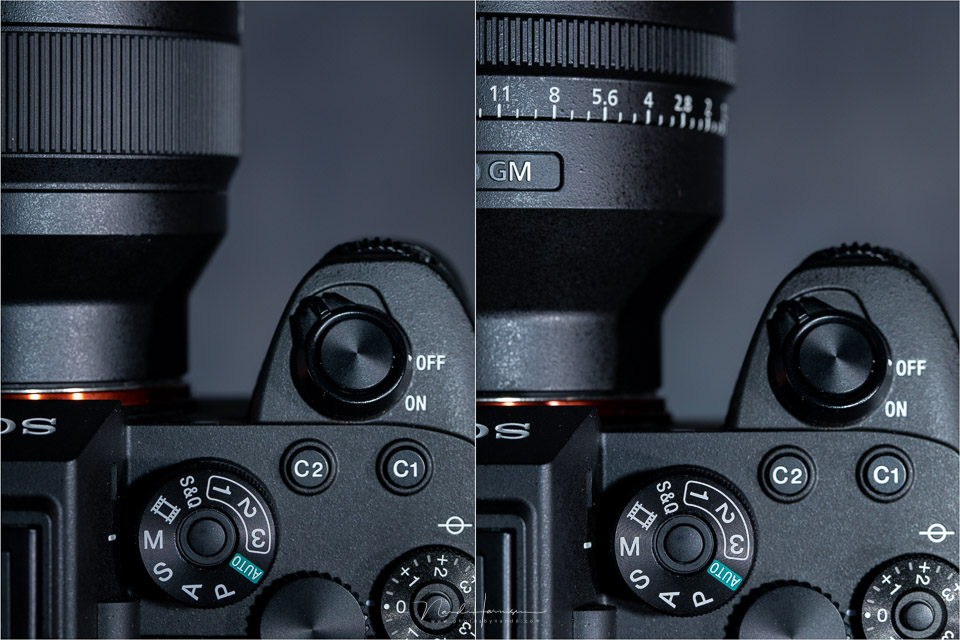 Nando Sony A1 grip space Nando Sony A1 grip space