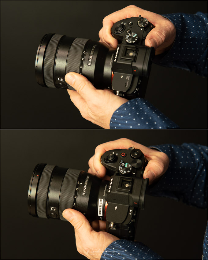 Nando Sony A7 IV A7 series in hand