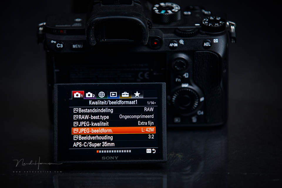 Nando Sony image format Nando Sony image format