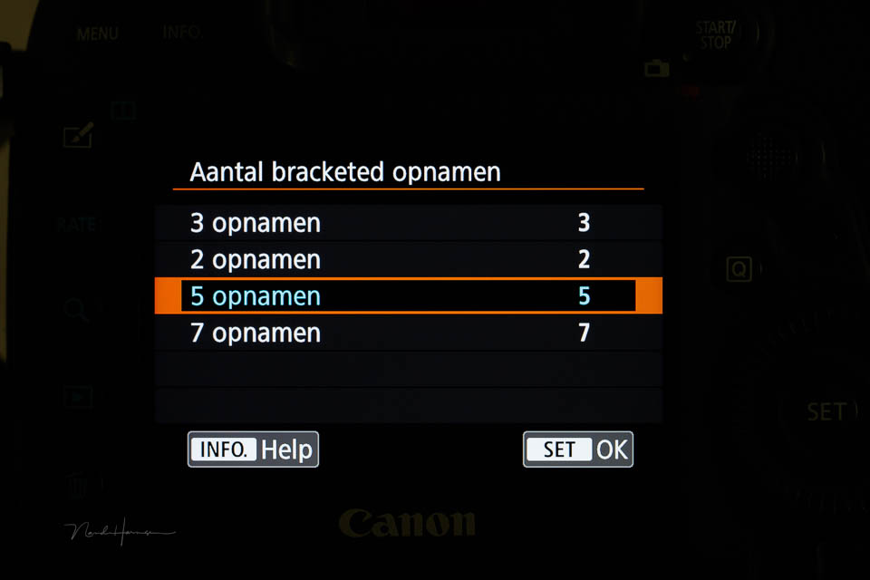 Nando bracketing function Canon 2 Nando bracketing function Canon 2