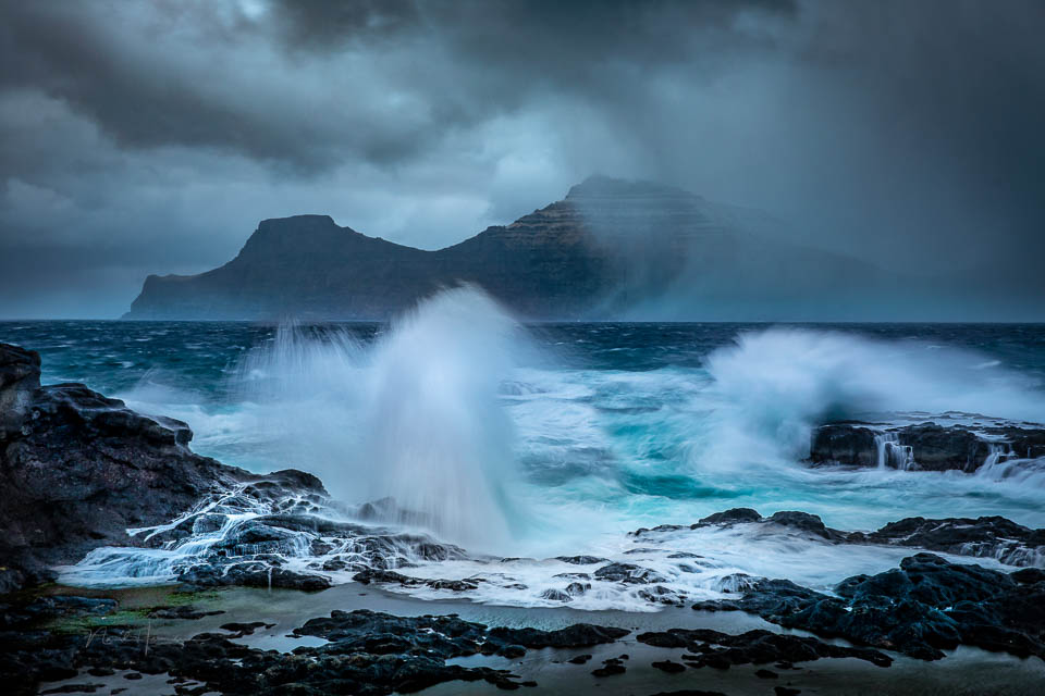 Nando storm Faroe Islands