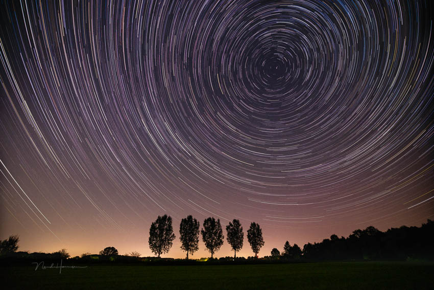 Nando five trees star trails Nando five trees star trails