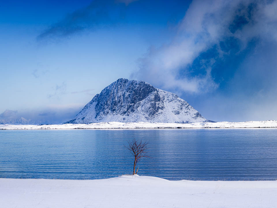 Nando foreground and background Lofoten Nando foreground and background Lofoten