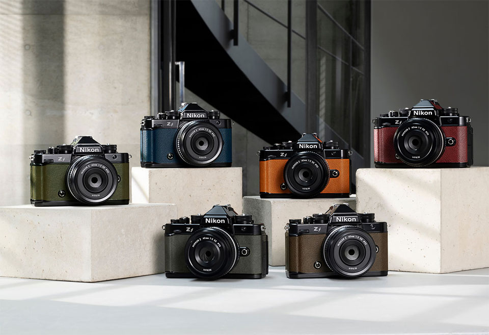 Nikon Z f colours