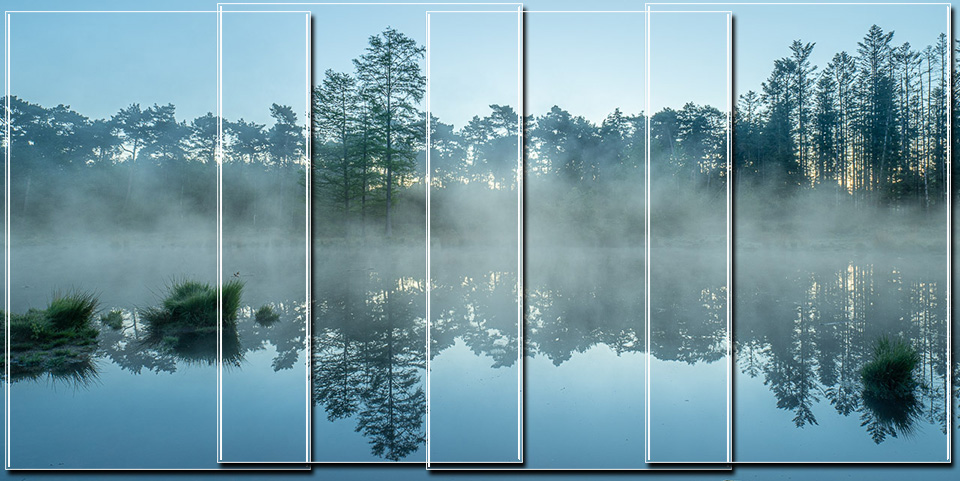Telephoto panorama