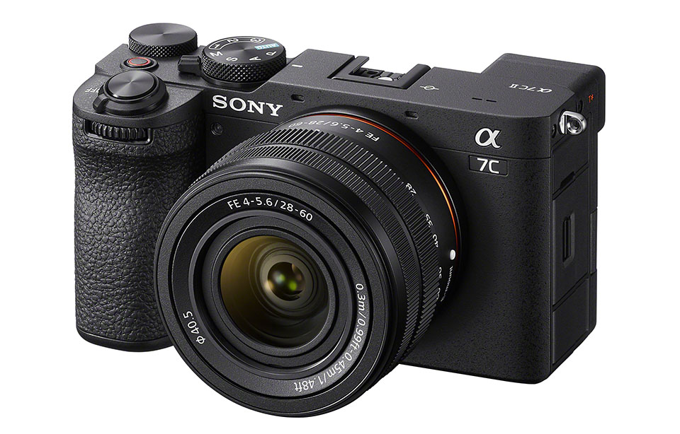 Sony ILCE 7CM2 side view Sony ILCE 7CM2 side view