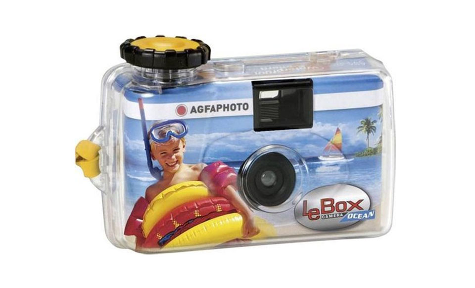 Disposable Agfa in box