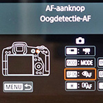 Setting tip: eye detection combined with back button focus