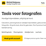 Useful photo tools for photographers by Michiel Heijmans Useful photo tools for photographers by Michiel Heijmans
