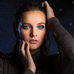 Reduce reflections on a face with Photoshop