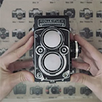 The Rolleiflex 2.8f White Face Twin Reflex Camera The Rolleiflex 2.8f White Face Twin Reflex Camera