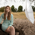 Flash photography tip: Always carry an umbrella in your bag
