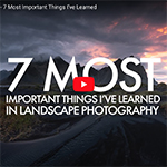 7 lessons about landscape photography
