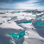 See how beautiful frozen Lake Baikal is