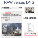 When is a RAW file proof of ownership?