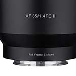 Samyang introduces the 2nd generation AF 35mm f/1.4 FE