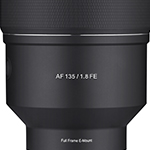 Samyang introduces the AF135mm f/1.8 FE