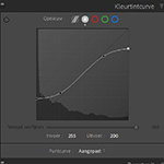 Create a washed-out look in a black-and-white photo