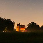 Use a foreground for star photos