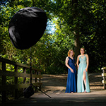 How to keep the off-camera fill flash out of shot?