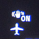 Aeroplane mode on a camera