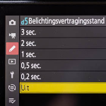 What is Nikon's exposure delay mode for?